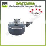 New Shape Aluminium Sauce Pan With Glass Lid Milk Saucepan Sauce Pan and Pot thumbnail-2