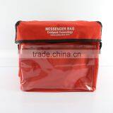 Red Color Portable Shoulder Lunch PVC Bag Insulated Cooler Ice Bag Hand thumbnail-2