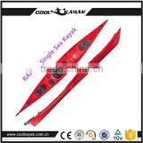 RAPIER-Single Barato Sea Kayak for Exploration From Ningbo Cool Kayak Supplier Sit-on Top Plastic Kayak With Rudder System Quality Choice thumbnail-1