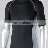 Compression running top jersey shirts