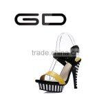 Colorant Match Summer Shoes 2016 Comfortable High Heel Sandals Latest Fashion Summer Footwear thumbnail-1