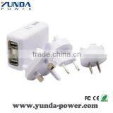 4 Port USB Charger 5V 2A Mobile Charger