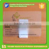 Custom CR80 Transparent Business Card Printed/ Clear Card Factory thumbnail-3