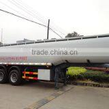 Factory Supply 3 Axle Tanker Aluminium Alloy Fuel Tank Trailer thumbnail-1