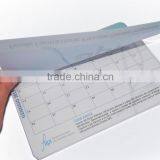 Microfiber Travel Soft Calendar Mouse Pad/Screen Cleaner thumbnail-3