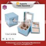 Silver Leather Jewelry Gift Boxes Supplier thumbnail-6