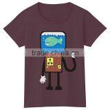 Custom Girl Cute Design t Shirt / Wholesale Cotton Women Tshirt thumbnail-2