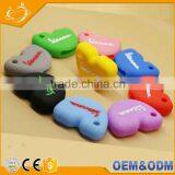 Silicone Rubber Key Cover Cap Shell Skin Protector Keyring Keychain For Vespa thumbnail-2