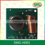 SMG-H001 fixed code and learing code RF wrieless remote control transmitter module