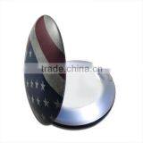 Battery Makeup Mirror Compact / Foldable Hand Craft Makeup Mirror / Wallet Size Pocket Mirror With Led Lights thumbnail-2