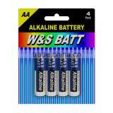 W&S BATT Brand 1.5V LR6 AA AM-3 Alkaline Battery ( OEM Welcomed)