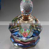 Empty Colorful Blue Crystal Perfume Bottle thumbnail-4
