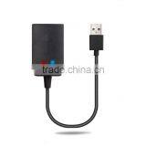 USB2.0 Male to LAN RJ45 Card Female Ethernet 10/100Mbps Wired Network LAN Cable Adapter thumbnail-3