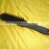Wooden Handle Wire Brush thumbnail-6