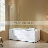 Q375G Walk Tub Shower Combo With Massage Bathtub/ Walk in Tub for Disable and Old People thumbnail-2