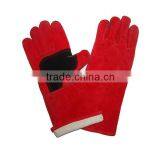 Cow Leather Gloves Reinforced in the Palm of the Hand thumbnail-2