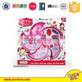 Plastic cosmetic toy set for girl make up set EN71