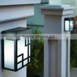 Solar LED Deck Path Patio Lamp Light Lights Lighting Fixture Dusk to Dawn 4 Pack thumbnail-5