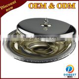 hot sale stainless steel wedding decoration plates/gold plate/serving dishes for Middle East T204 S