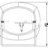 White/black Small Good Quality Piezo Siren thumbnail-2