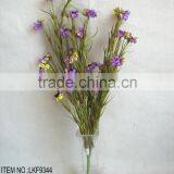 New Decorative Artificial Fake Purple Daisy Flower 21.5" Grass Bush for House Decoration thumbnail-1