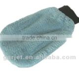 Soft Blue Color Micofiber Cleaning Glove, Car Wash Mitt