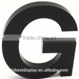 exquisite charming black laser cut acrylic numbers Shenzhen factory