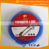 Monofilament Trimmer Line 2.7 X1LB Hexagon Shape Blue Colored Grass Cutter Trimmer Line Grass Trimmer Line With Donuts Blister