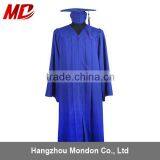 High School Graduation Cap & Gown Matte Royal Blue