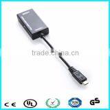 High Quality Male Micro Usb to HDMI MHL Port Converter Adapter thumbnail-4