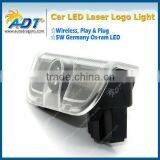 New Wireless No Drill Type Led Laser Door Shadow Light, Welcome Projector Led Light