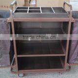 Metal Cleaning Cart With Wheels JC-TC36 thumbnail-2
