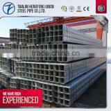 Hot-dipped Zinc Coated Galvanized Square Tube Brackets/tubo Galvanizado de Acero thumbnail-2