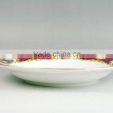 Ceramic Dessert Plate, Unique Dessert Plates, Red Dessert Plates thumbnail-2