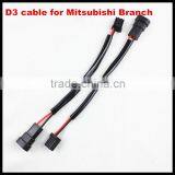D3S HID Xenon Bulb Replacement Power Cords Cables For Mitsubishi D3 HID Ballasts Adapter Plug thumbnail-1