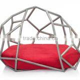 Unique Welded Stainless Steel Pet Cage, Dog Care Bed, Hand Craft Design Pet House thumbnail-1