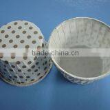 Polka Dot Candy Cups ,Mini Round Muffin Paper Cake Cup Cupcake Cases ,Baking Cups Wedding Party thumbnail-1