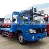 2016 China High Quality Carrier Towing Truck Sale Flatbed Wrecker Trucks thumbnail-1