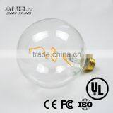 Buy Led Filament Lamp G125 2/4//5/6/8W Amber Glass 8W Filamento Warm Light thumbnail-4