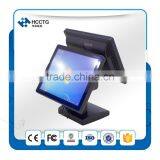 15' All in One Dual Screen Touch Widows POS Terminal Machine -HZQ-T9080D thumbnail-2