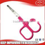 Stainless Steel Rounded Tip Baby Care Nail Scissors #HC026 thumbnail-1