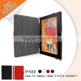 For Medion Lifetab S10334, Heat Setting Leather Tablet Case for Medion Lifetab MD98811 thumbnail-2