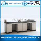 Steel Island Bench With PP Sticks and Sink and Reagent Shelf thumbnail-5