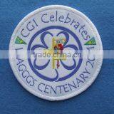 Round Shaped Woven Sew on Badges thumbnail-1