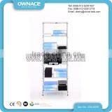 Adjustable 7-Layer Office File Wire Shelving Rack