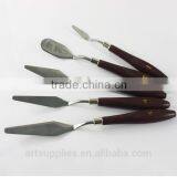 5pcs Set Professional Stainless Steel Artist Oil Painting Palette Knife
