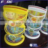 OEM Juice Advertising Floor Corrugated Display Stand Cardboard thumbnail-3