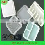rigid ps sheet with themoforming process to food container