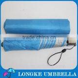 19"*6K Shining Silver Coating 3 Fold Pencil Pocket Umbrella thumbnail-1