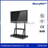 New Advertising Product 42/ 46/ 55/ 65/ 70 Inch LCD Display Shopping Mall Kiosk With Movable Wheels